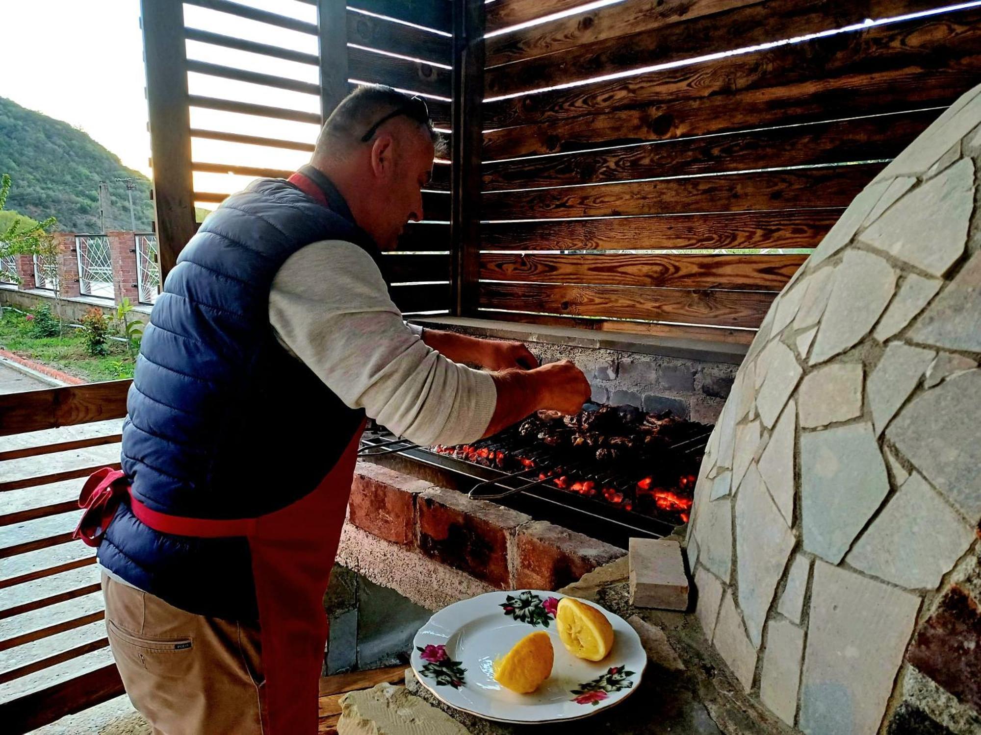 Hotel Camping Myzyri Osum Zhaban Exteriér fotografie